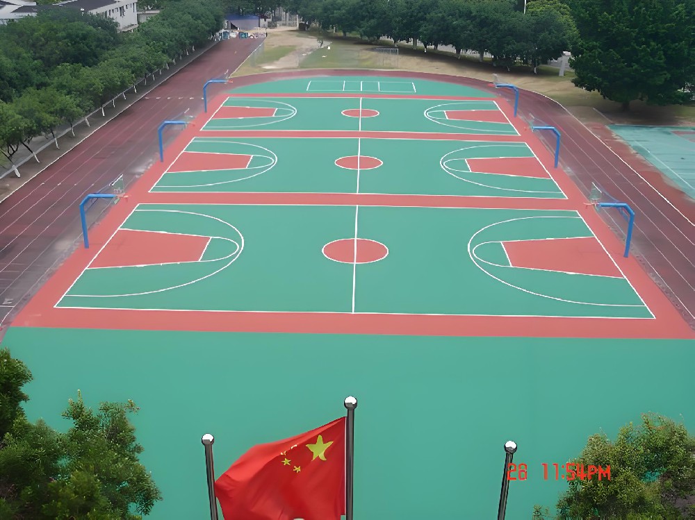 双组份快猫视频入口在线观看篮球场材料